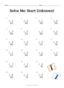 worksheet
