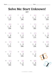 worksheet