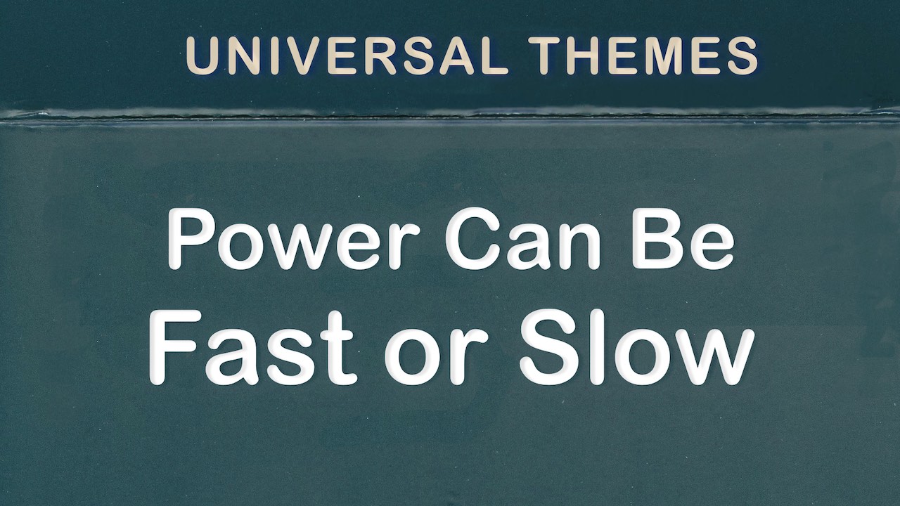 power fast slow (members only)