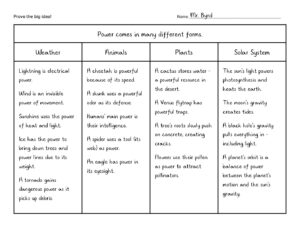 worksheet