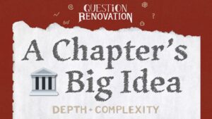 A Chapter’s 🏛️ Big Idea
