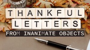 Writing A Thanksgiving Letter