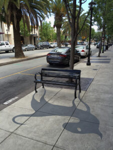 creating faux-shadows on street