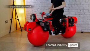 Omnidirectional Bike With Ball Wheels