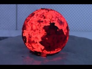 Red Hot Cannonball in Water
