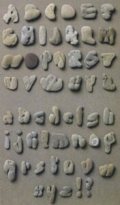 found a stone for every letter