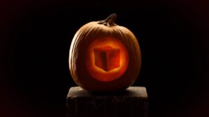 Stop-motion animation made entirely out of carved pumpkins