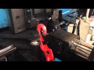 Making a Chain Link From a Red-Hot Rod