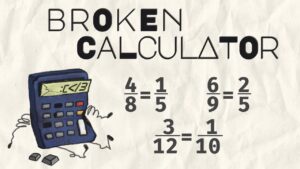 Broken Calculator: Simplifying Fractions
