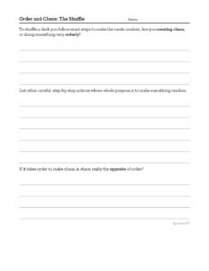 worksheet