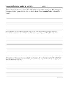 worksheet