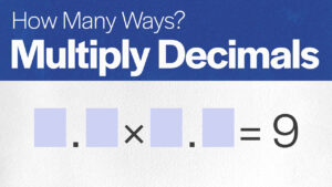 How Many Ways: Multiply to 9