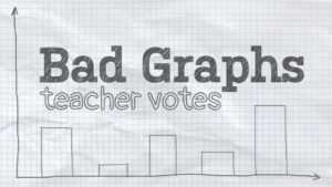 Bad Graphs: Teacher Votes