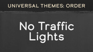 Order and Chaos: No Traffic Lights